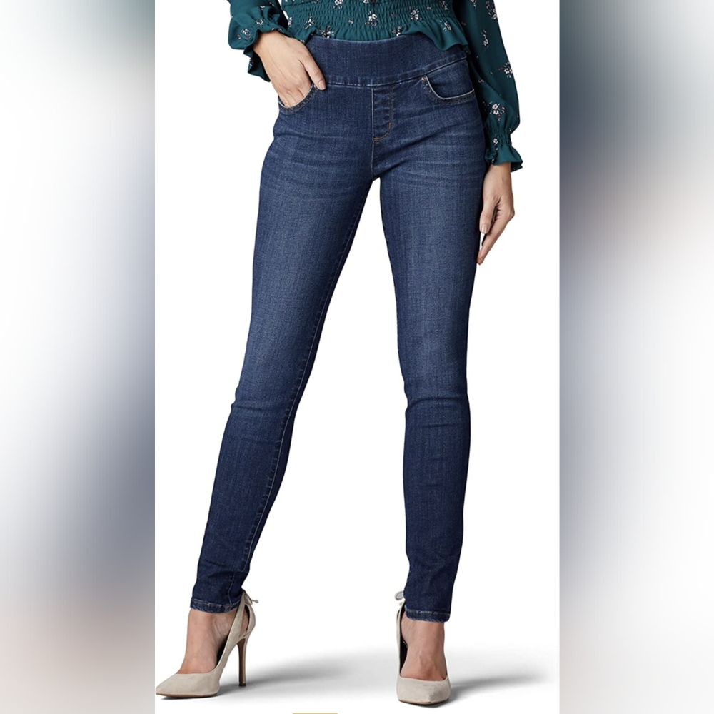 Lee Sculpting Slim Fit Skinny Jeans, Size 4 Petite